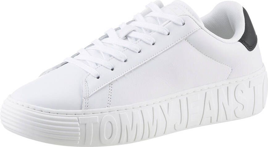 TOMMY JEANS Plateausneakers LEATHER OUTSOLE