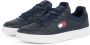 TOMMY JEANS Plateausneakers (NEW) TJM CUPSOLE LEATHER ESS vrijetijdsschoen lage schoen veterschoen in basket-look - Thumbnail 1