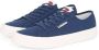 TOMMY JEANS Plateausneakers TJM LACE UP CANVAS COLOR vrijetijdsschoen lage schoen veterschoen met logo-patch op de tong - Thumbnail 1