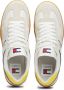 TOMMY JEANS Plateausneakers TJM LEATHER RETRO CUPSOLE vrijetijdsschoen lage schoen veterschoen met contrasterende details - Thumbnail 3