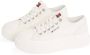 TOMMY JEANS Plateausneakers TJW FOXING FLATFORM LC vrijetijdsschoen halfschoen veterschoen in jeans-look - Thumbnail 1