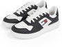 TOMMY JEANS Plateausneakers TJW RETRO BASKET ESS vrijetijdsschoen lage schoen veterschoen met zijlogo-vlag - Thumbnail 2