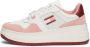 TOMMY JEANS Plateausneakers TJW RETRO BASKET FLATFORM MIX vrijetijdsschoen lage schoen veterschoen met logo-vlag - Thumbnail 2