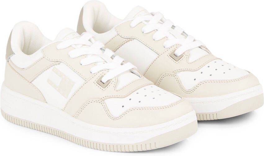 TOMMY JEANS Plateausneakers TJW RETRO BASKET TONAL LOGO met zijlogo-vlag vrijetijdsschoen lage schoen veterschoen - Foto 3