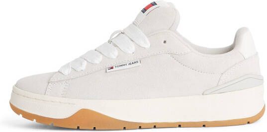 TOMMY JEANS Plateausneakers TJW SKATE SNEAKER vrijetijdsschoen halfschoen veterschoen met gepolsterde schacht
