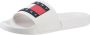 TOMMY JEANS Slippers FLAG POOL SLD ESS zomerschoen slippers met gekleurde logovlag - Thumbnail 3
