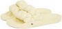 TOMMY JEANS Slippers TJW BRAIDED SLIDE zomerschoen flats instapschoen gevlochten gewatteerde bandage - Thumbnail 1