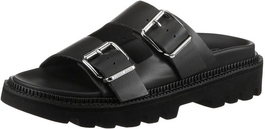 TOMMY JEANS Slippers TJW DOUBLE STRAP SANDAL