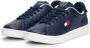 Tommy Hilfiger Blauwe Sportieve Veterschoenen met Contrastdetails - Thumbnail 3