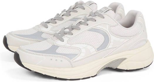 TOMMY JEANS Sneakers met sleehak ARCHIVE'25 vrijetijdsschoen lage schoen veterschoen met contrastafwerkingen