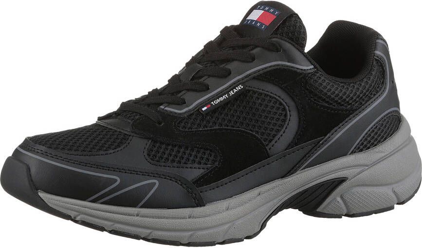 TOMMY JEANS Sneakers THE CONEY vrijetijdsschoen lage schoen veterschoen met zijlabel