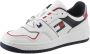 TOMMY JEANS Sneakers met sleehak TJM RETRO BASKET CUPSOLE veterschoenen vrijetijdsschoen lage schoen met contrastafwerkingen - Thumbnail 2
