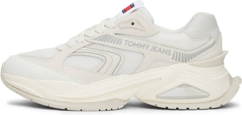 Tommy Jeans Beige Suede Retro Runner Sneakers Beige Dames - Foto 5