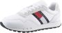 Tommy Jeans Witte sneakers voor heren van Tommy Hilfiger White Heren - Thumbnail 3