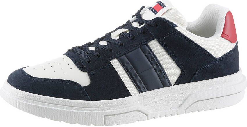 TOMMY JEANS Sneakers THE BROOKLYN MIX MAT. vrijetijdsschoen lage schoen veterschoen met zijlogo