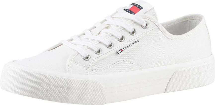 TOMMY JEANS Sneakers TJM LACE UP CANVAS COLOR met label vrijetijdsschoen lage schoen veterschoen - Foto 4