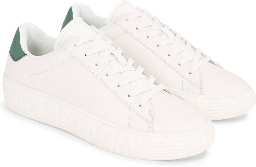 Tommy Jeans Stijlvolle Sneakers voor Mannen en Vrouwen White Heren - Foto 2