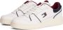 Tommy Hilfiger Witte Leren Heren Sneaker - Thumbnail 3