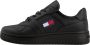 TOMMY JEANS Plateausneakers TJW RETRO BASKET ESS vrijetijdsschoen lage schoen veterschoen met zijlogo-vlag - Thumbnail 6