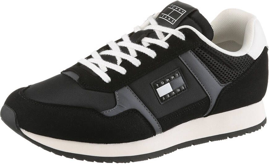 TOMMY JEANS Sneakers TJM RUNNER CASUAL vrijetijdsschoen lage schoen veterschoen met zijlogo-vlag