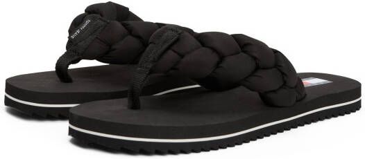 TOMMY JEANS Teenslippers BRAIDED THONG BEACH SANDAL
