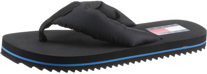 TOMMY JEANS Teenslippers FLAG EVA BEACH SANDAL met gewatteerde bandages