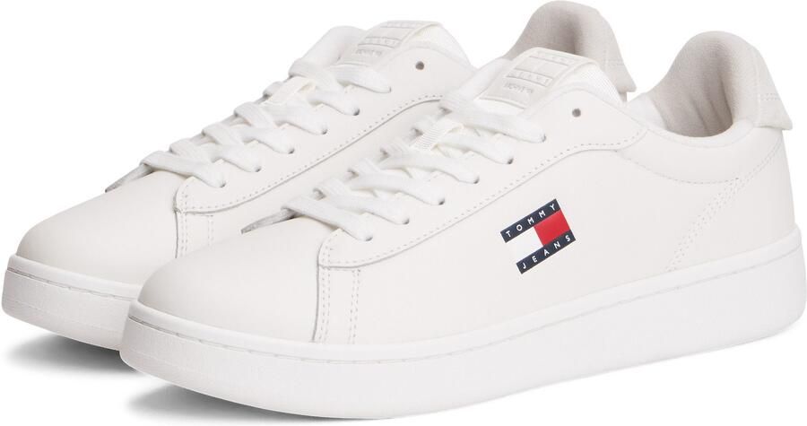 TOMMY JEANS Plateausneakers ARCHIVE' 98 vrijetijdsschoen halfhoge schoen veterschoen met logo op de tong - Foto 6