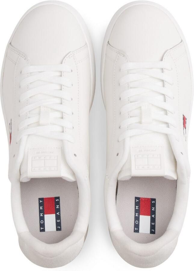 TOMMY JEANS Plateausneakers ARCHIVE' 98 vrijetijdsschoen halfhoge schoen veterschoen met logo op de tong - Foto 5