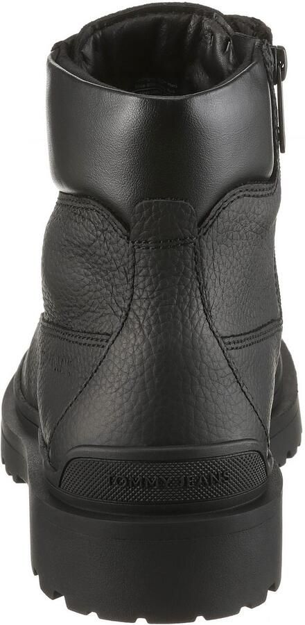 TOMMY JEANS Veterschoenen TJM LACE UP BOOT LEATHER veterenkellaars met zacht gevoerde schachtrand - Foto 3