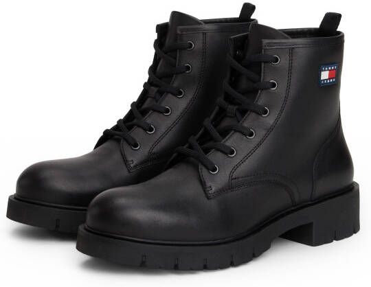 TOMMY JEANS Veterschoenen TJW LACE UP LEATHER BOOT