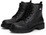 TOMMY JEANS Veterschoenen TJW LACE UP LEATHER BOOT - Thumbnail 1