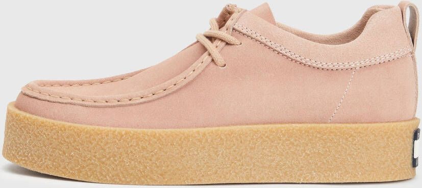 TOMMY JEANS Veterschoenen SUEDE SHOE met decoratieve stiksels - Foto 3