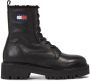 Tommy Jeans Zwarte Dameslaarzen Herfst Winter Collectie Black Dames - Thumbnail 3