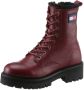 TOMMY JEANS Winterlaarsjes TJW URBAN BOOT TUMBLED LTR WL met merklabel opzij - Thumbnail 1