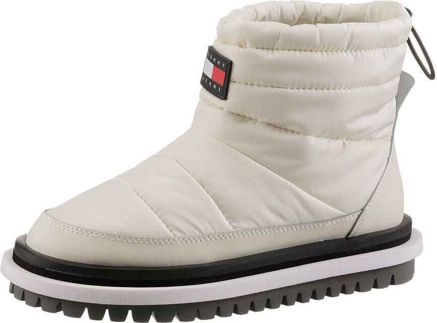 TOMMY JEANS Winterlaarzen TJW PADDED FLAT BOOT met praktische snelsluiting