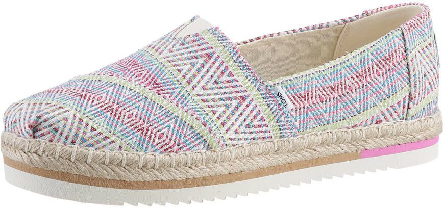 TOMS Shoes TOMS Alpargata Platform Rope Espadrille Women Natural - Foto 3