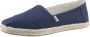TOMS Women's Alpargata Rope Recycled Cotton Sneakers blauw - Thumbnail 2