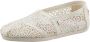 TOMS Alpargata Met Kant Beige Narural Moroccan Crochet - Thumbnail 3