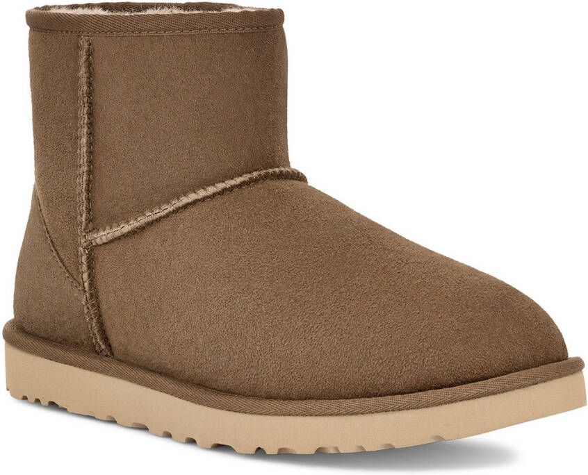 UGG Boots zonder sluiting Classic Mini instaplaars winterlaars boots met foam voetbed - Foto 3