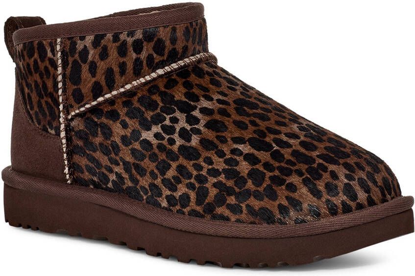 UGG Boots zonder sluiting CLASSIC ULTRA MINI CASPIAN Instaplaarzen snowboots winterschoen in leo-look - Foto 3