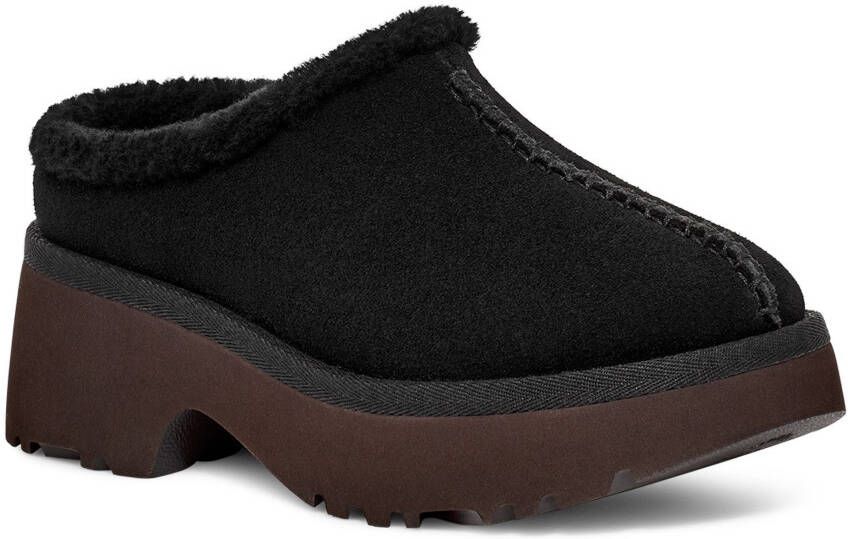 UGG Clogs NEW HEIGHTS COZY CLOG mule flats pantolette plateau schoen met gepolsterde voetbed