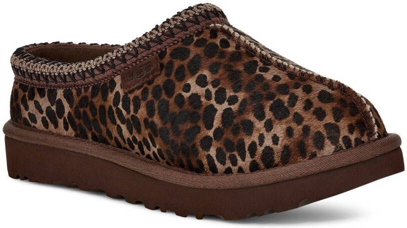 UGG Clogs Tasman Caspian Mule pantoffel met allover leo-motief