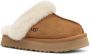 UGG Pantoffels Dames Sloffen Instappers Suède Harde zool Dichte hiel Disquette Cognac - Thumbnail 4