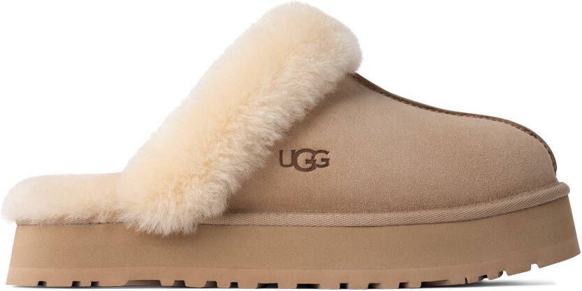 UGG Pantoffels DISQUETTE Huisslippers huisschoen clog met trendy plateau - Foto 3