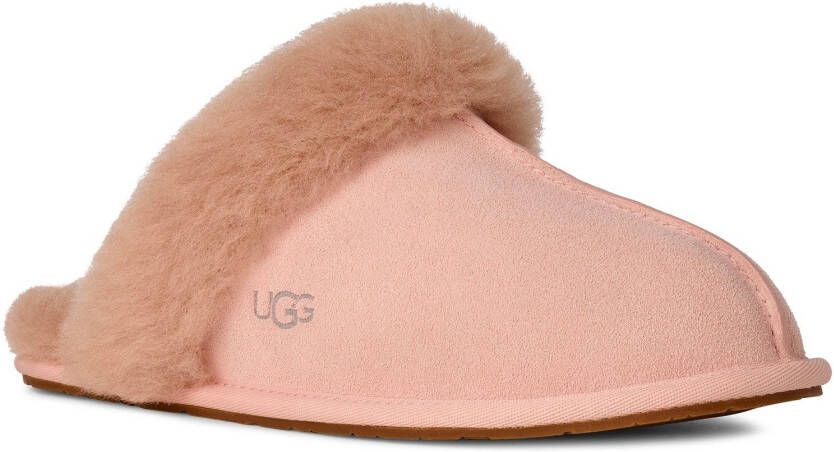 UGG Pantoffels Scuffette II Pantoffels pantoffel met knusse imitatie bontkraag