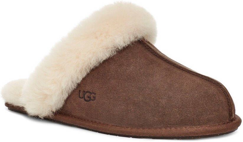 UGG Pantoffels Scuffette II Pantoffels klompen mules flats met bontkraag - Foto 2