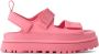 UGG Plateausandalen Goldenglow zomerschoen strandschoen plateausandaal met klittenbandsluitingen - Thumbnail 1