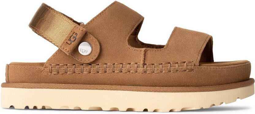 UGG Plateausandalen GOLDENSTAR GLIDE klompen muiltjes zomerschoen met zachte voetbed