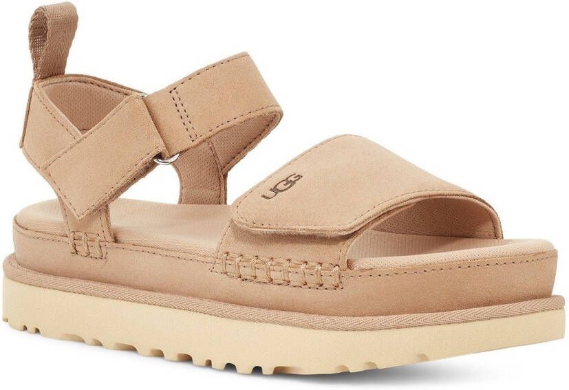 UGG Plateausandalen W GOLDENSTAR met klittenbandsluiting