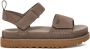 UGG Plateausandalen W GOLDENSTAR plateausandaal sandaal met klittenbandsluiting - Thumbnail 1